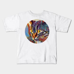 Chubby floppy cat Kids T-Shirt